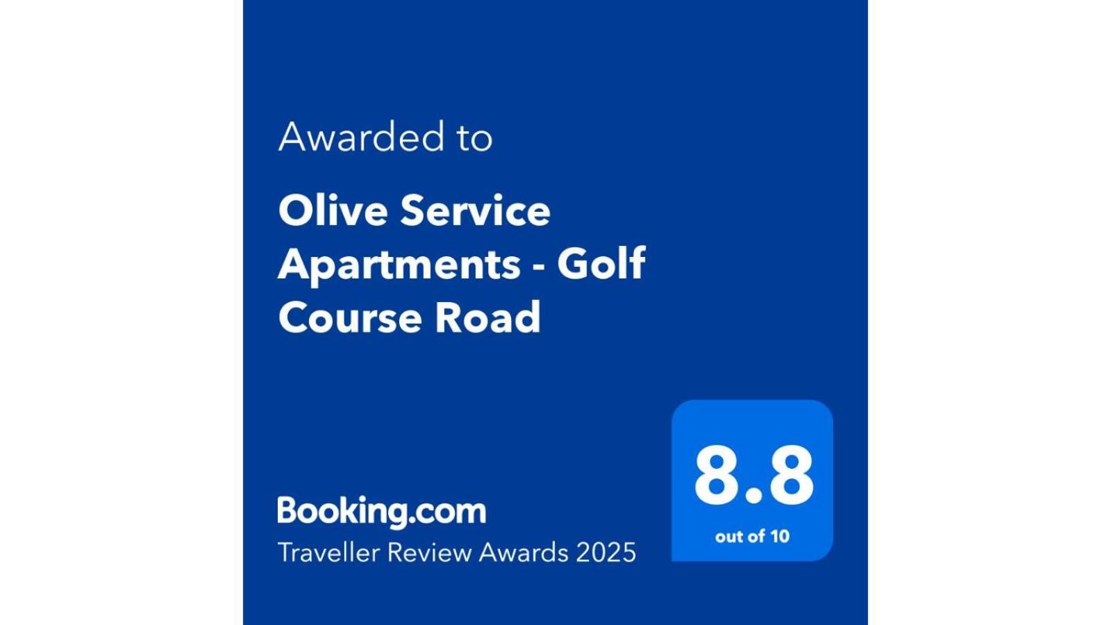 Olive Service Apartments - Golf Course Road คูร์เคาน์ ภายนอก รูปภาพ